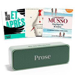 Coffret livre audio Guillaume Musso + Lecteur Prose