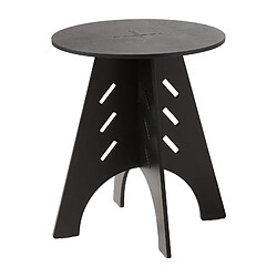 SoBuy HFBT01-SCH Table d'appoint Ronde en Bois Table Basse Ronde Table de Nuit Table de Chevet Bouts de Canapé