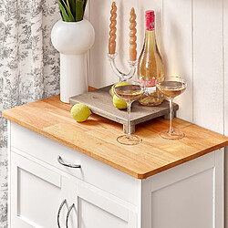 Acheter SoBuy FKW45-WN Desserte Chariot de cuisine de service roulant, Meuble Armoire