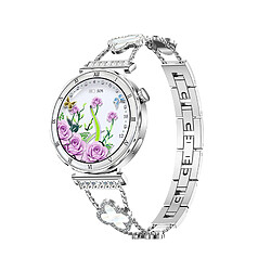 Montre connectée femme i1222 - Appels Bluetooth, tension artérielle, oxymétrie, fréquence cardiaque - Argenté 03