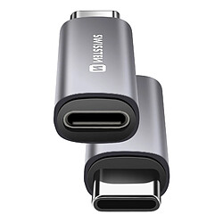 Swissten Adaptateur de Charge USB-C Mâle vers Lightning Femelle 3A Swissten Gris