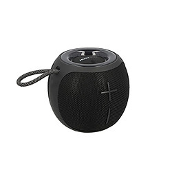 Grab 'N Go Enceinte Bluetooth Portable 20W Sphérique Musthavz IPX4 Bass Profond Noir