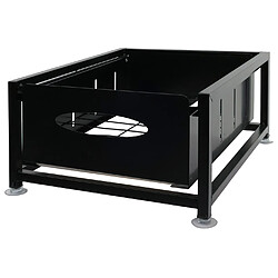 Avis Mendler Tiroir d'armoire HWC-N51 avec plateau, étagère de cuisine/de vaisselle Tiroir d'armoire extensible, métal 19x34x42cm ~ noir