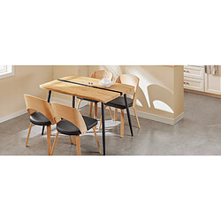 SoBuy FWT110-N Table de Salle à Manger, Table à Manger, Table à Dîner, Table de Repas