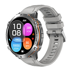 Montre Intelligente X3 - Appels Bluetooth, Surveillance Santé, Écran HD Grand Format - gris