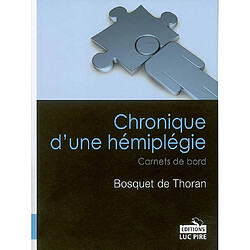 Chronique d'une hémiplégie : carnets de bord - Occasion