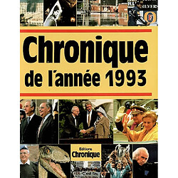 Chronique de l'année 1993