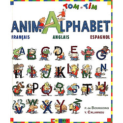 Animalphabet français-anglais-espagnol Tom et Tim - Occasion