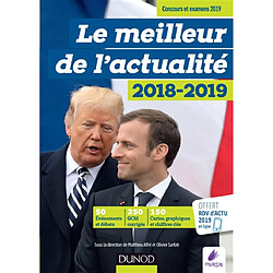 Le meilleur de l'actualité 2018-2019 : concours et examens 2019 - Occasion