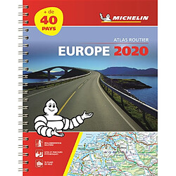 Europe 2020 : atlas routier et touristique. Europe 2020 : tourist and motoring atlas. Europa 2020 : Strassen- und Reiseatlas - Occasion