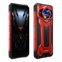 Smartphone DOOGEE S200 Plus 6.72", 32Go 512Go, 11000mAh,100MP+32MP,Empreinte digitale,NFC,Dual SIM 4G Téléphone Portable -379g-Rouge
