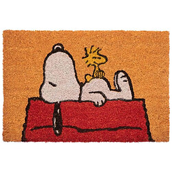 Snoopy Paillasson Décoratif Motif Doghouse 40x60cm Antidérapant Multicolore