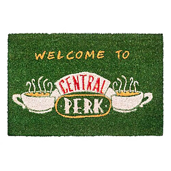 Friends Paillasson avec Motif Welcome to Central Perk 40x60cm Antidérapant Vert