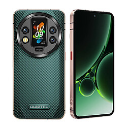 Smartphone Oukitel WP200 Pro Vert : 6.7",24Go+1 To, 8800mAh, Android 15,Empreinte digitale, Dual SIM 5G, NFC,Téléphone Portable-311g