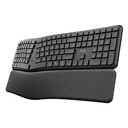 Trust Keyra clavier maison/bureau RF sans fil + Bluetooth QWERTY US International Noir