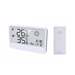 Station météo blanc - SL265W - LIVOO