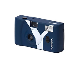 Appareil photo argentique Yashica MF 1 Snapshot Art Camera Y Edition Bleu foncé avec un Film 400 24