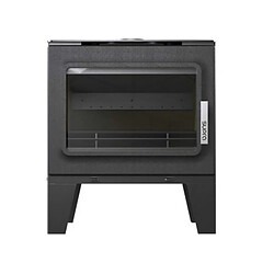 Supra poêle à bois étanche Ardène - Anthracite