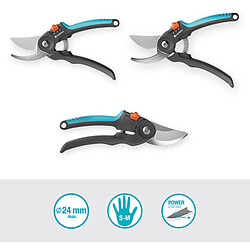 Sécateur Gardena PremiumCut Flex 24mm - 12242-20