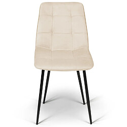 Avis Idmarket 6 CHAISES MILA MIX COLOR