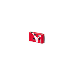 Appareil photo Argentique Yashica MF 1 Snapshot Art Camera Y Edition Rouge avec un Film 400 24