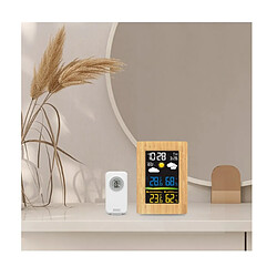 Station météo bois/noir - SL264 - LIVOO