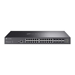 TP-Link Omada SX3832 V1.6 - Commutateur - C2+ - Géré - 24 x 100/1000/2.5G/5G/10GBase-T + 8 x Ethernet 10 Go SFP+ - Montable sur rack