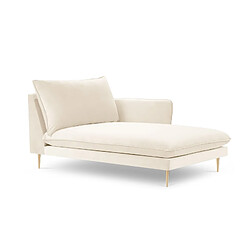 Cosmopolitan design méridienne droite Vienna - Beige