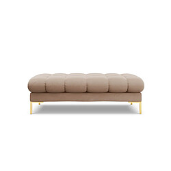 Avis Cosmopolitan design Banc Bali velours - Beige