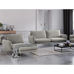 Cosmopolitan design Méridienne Vienna - Gris clair