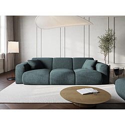 Cosmopolitan design Canapé Nolio 3 places - Bleu canard