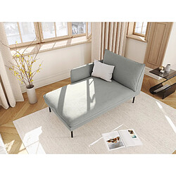 Cosmopolitan design méridienne Vienna angle gauche - Gris