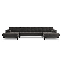 Avis Cosmopolitan design Canapé panoramique Bali - Gris foncé