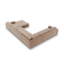 Acheter Cosmopolitan design Canapé panoramique d'angle gauche - Beige