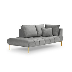 Cosmopolitan design Méridienne Hastings gauche - Gris