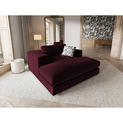 Cxl by christian lacroix Méridienne velours - Rouge