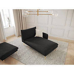 Cosmopolitan design Méridienne Vienna - Noir