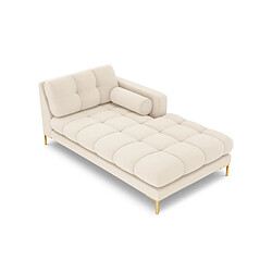 Cosmopolitan design Méridienne Bali - Beige clair