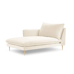 Cosmopolitan design Méridienne Vienna gauche - Beige
