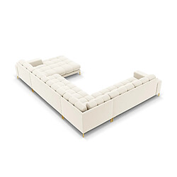 Acheter Cosmopolitan design canapé panoramique d'angle gauche - Beige