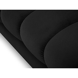 Cosmopolitan design Méridienne Bali - Noir pas cher