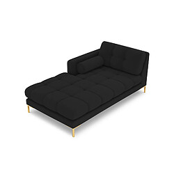 Cosmopolitan design Méridienne Bali - Noir