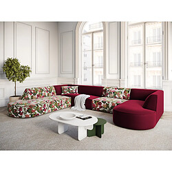 Cxl by christian lacroix canapé panoramique d'angle gauche - Rouge