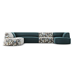 Cxl by christian lacroix canapé panoramique Charles - Bleu clair