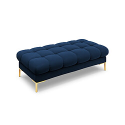 Cosmopolitan design Banc Bali en velours - Bleu roi