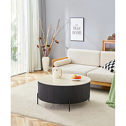 Homy france Table basse Ruby - Noir