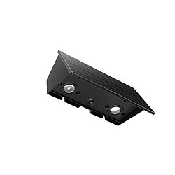 ZMH Applique Solaire D'extérieur - Lumière Blanche Chaude Pour Extérieur Pour Clôture