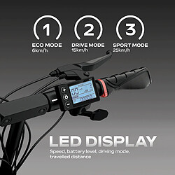 UrbanGlide eCross ONE Red – Trottinette électrique 600W, 50 km, 25 km/h, tout-terrain pas cher