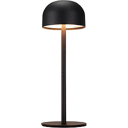 ZMH Lampe De Table LED Sans Fil Lampe Intensité Variable Avec 3 Températures De Couleur, Noire