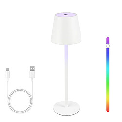 ZMH Lampe De Table Sans Fil Variable Rgb Whonzimmer Ip54 Lampe De Lit USB Pour Bureau